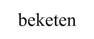 BEKETEN