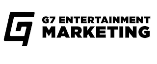 G7 G7 ENTERTAINMENT MARKETING