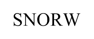 SNORW