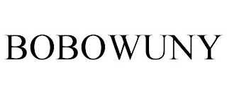 BOBOWUNY