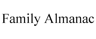 FAMILY ALMANAC