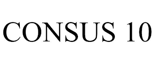 CONSUS 10