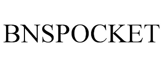 BNSPOCKET