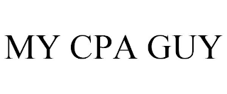 MY CPA GUY