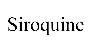 SIROQUINE