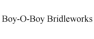 BOY-O-BOY BRIDLEWORKS