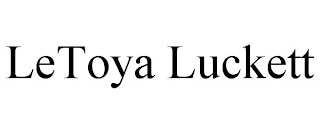 LETOYA LUCKETT