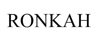 RONKAH