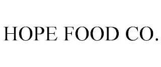 HOPE FOOD CO.