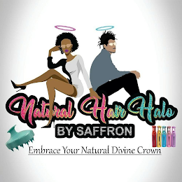 NATURAL HAIR HALO BY SAFFRON EMBRACE YOUR NATURAL DIVINE CROWN