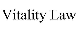 VITALITY LAW