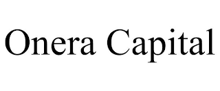 ONERA CAPITAL