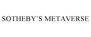 SOTHEBY'S METAVERSE