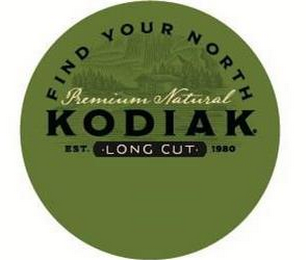 FIND YOUR NORTH PREMIUM NATURAL KODIAK EST. 1980 LONG CUT