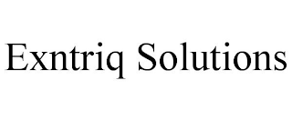 EXNTRIQ SOLUTIONS
