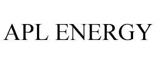 APL ENERGY