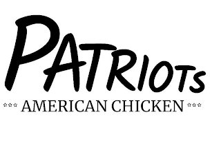 PATRIOTS AMERICAN CHICKEN