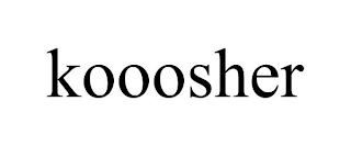 KOOOSHER