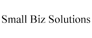 SMALL BIZ SOLUTIONS
