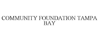 COMMUNITY FOUNDATION TAMPA BAY