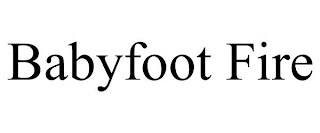 BABYFOOT FIRE