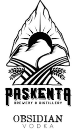 PASKENTA BREWERY & DISTILLERY OBSIDIAN VODKA