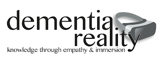 DEMENTIA REALITY KNOWLEDGE THROUGH EMPATHY & IMMERSION