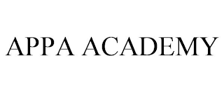 APPA ACADEMY