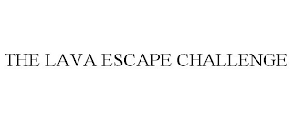 THE LAVA ESCAPE CHALLENGE