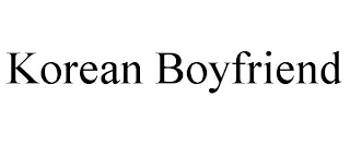 KOREAN BOYFRIEND