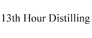 13TH HOUR DISTILLING