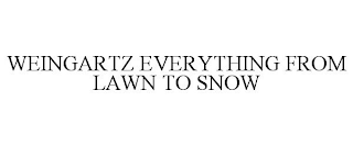 WEINGARTZ EVERYTHING FROM LAWN TO SNOW