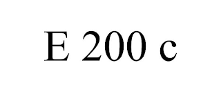 E 200 C