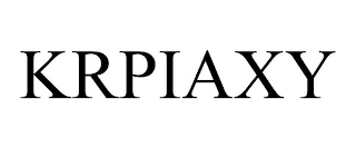 KRPIAXY