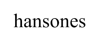 HANSONES