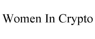 WOMEN IN CRYPTO