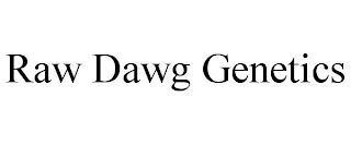 RAW DAWG GENETICS