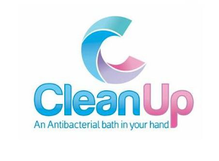 C CLEANUP AN ANTIBACTERIAL BATH IN YOUR HAND