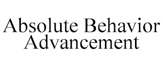 ABSOLUTE BEHAVIOR ADVANCEMENT