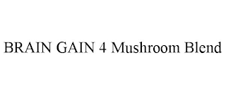 BRAIN GAIN 4 MUSHROOM BLEND