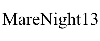 MARENIGHT13