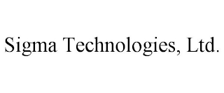 SIGMA TECHNOLOGIES, LTD.