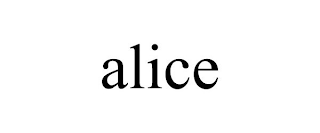 ALICE