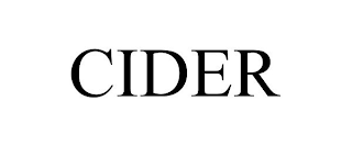 CIDER