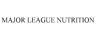 MAJOR LEAGUE NUTRITION