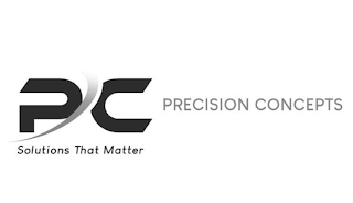 PC PRECISION CONCEPTS SOLUTIONS THAT MATTER