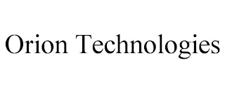 ORION TECHNOLOGIES