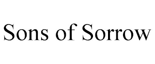 SONS OF SORROW