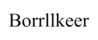 BORRLLKEER