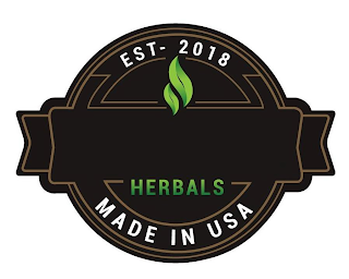 EST-2018 HERBALS MADE IN USA